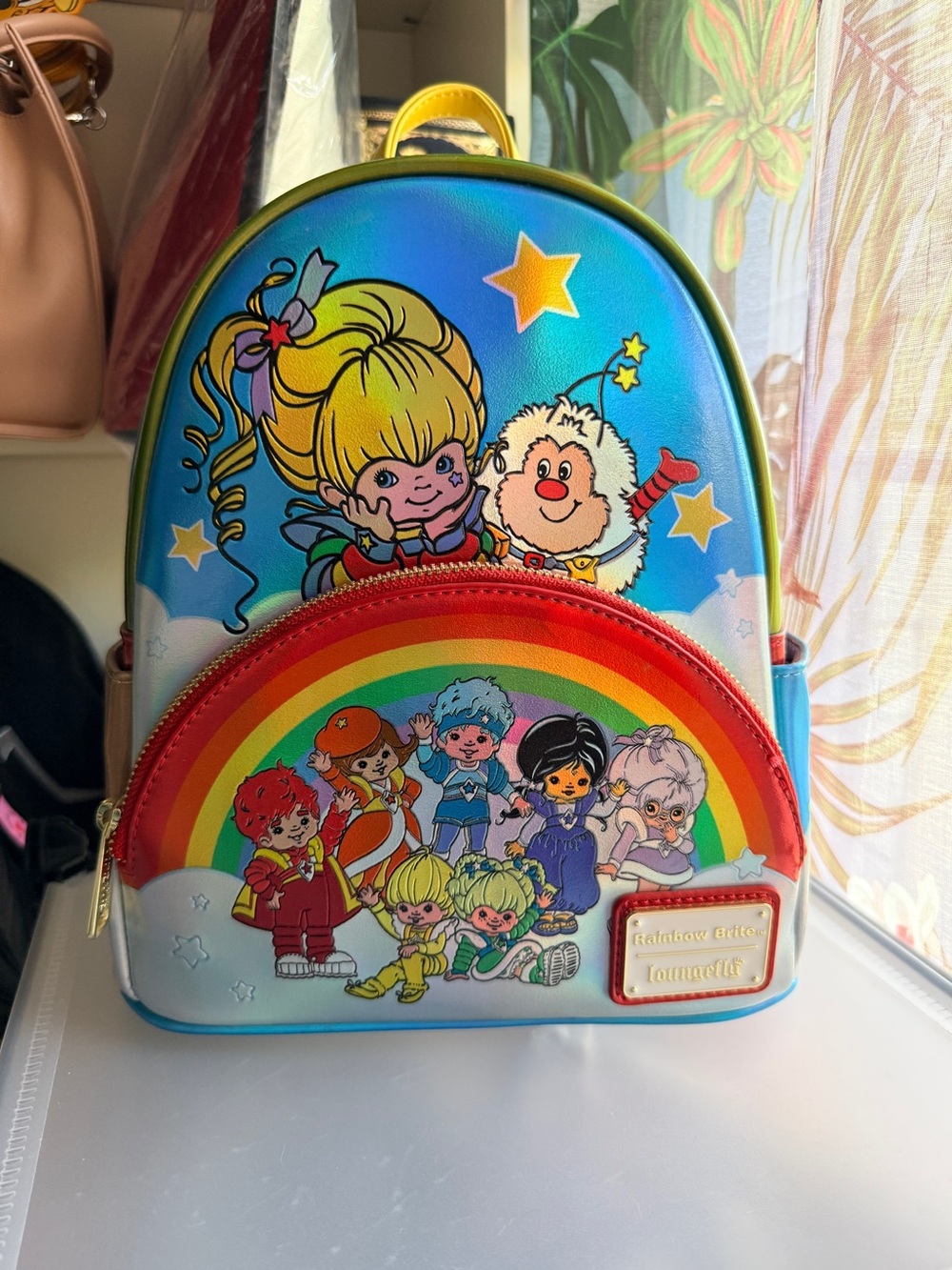Loungefly Rainbow Brite Mini Backpack NWT